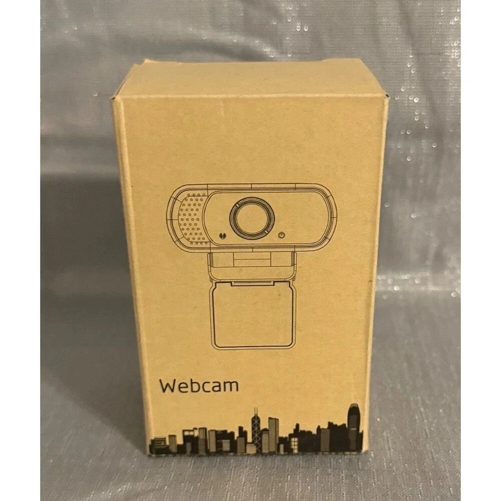 ToLuLu XPCAM HD 1080P USB Computer Webcam w/ Mic, Privacy Cover, & Tripod Stand